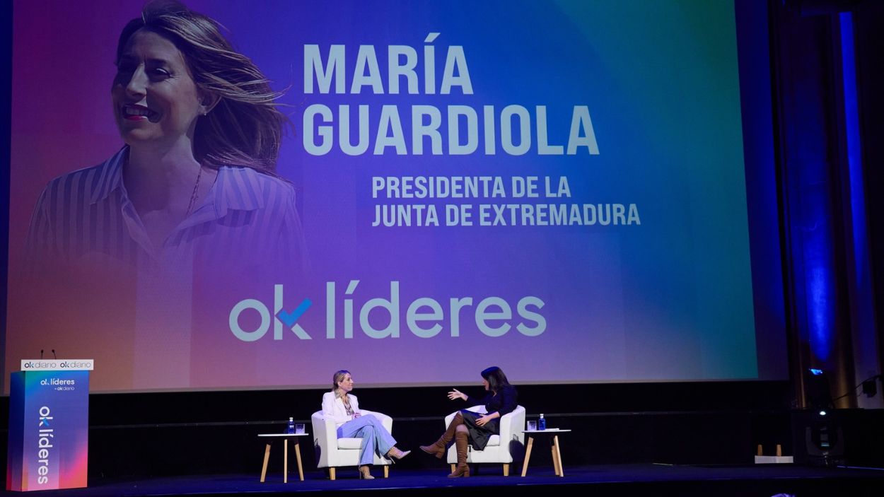 Tercera edición de las jornadas OKLÍDERES organizadas por OkDiario. Pilar Rodríguez y María Guardiola. EP