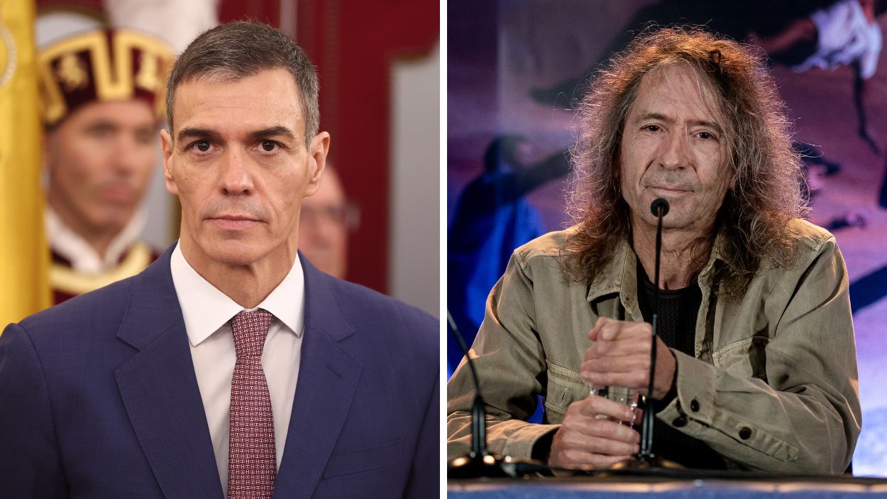 Pedro Sánchez y Robe Iniesta. EP