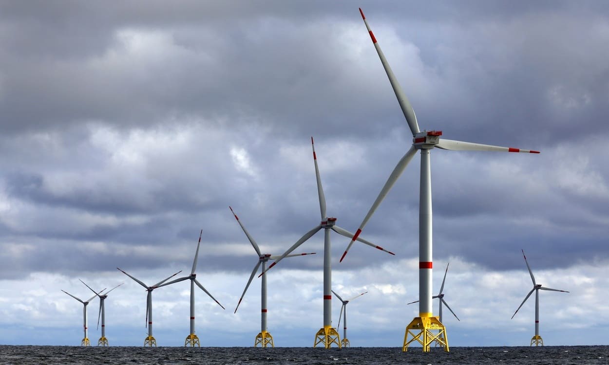 Parque eoólico marino Wikinger, en el mar Báltico. IBERDROLA