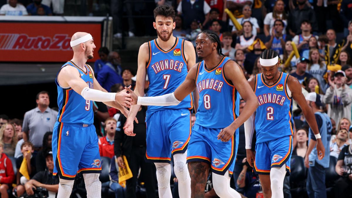 El equipo de OKC| @NBA