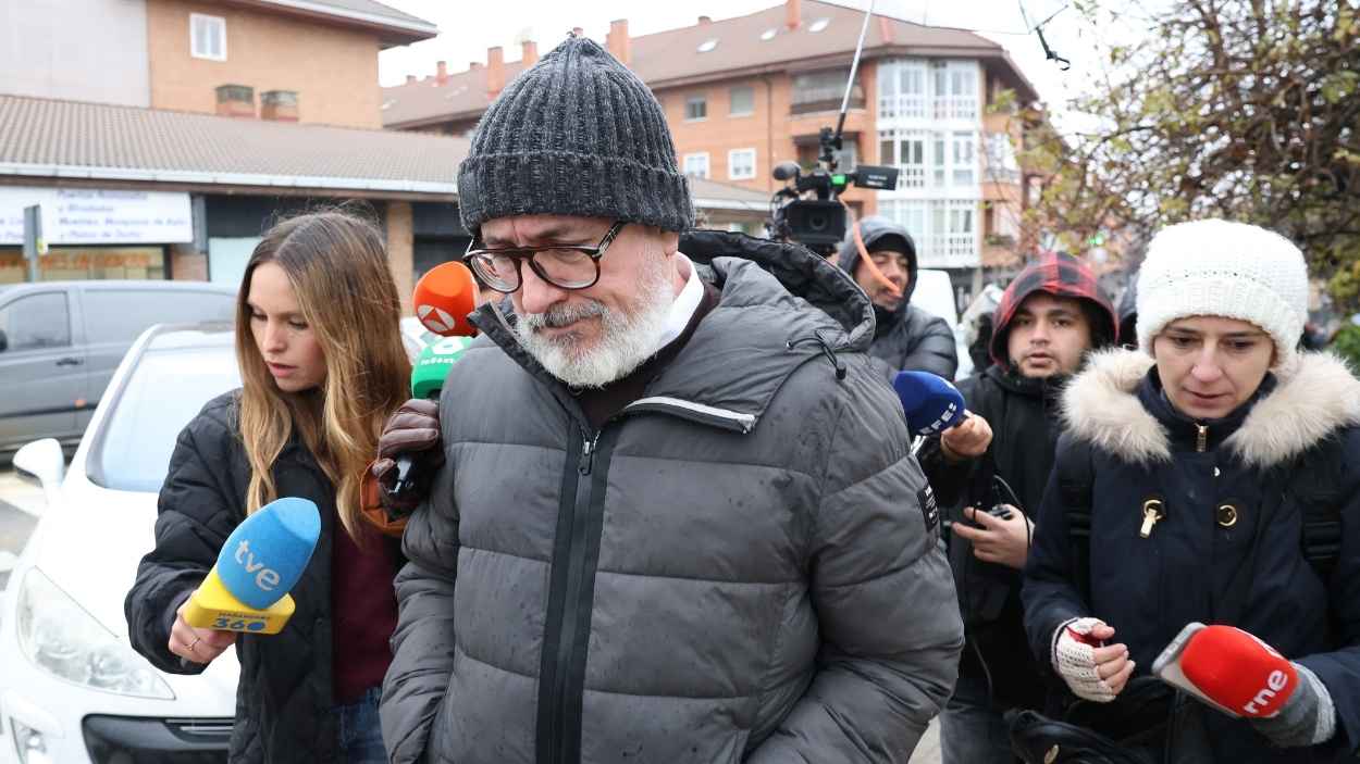 El ex director general de Coordinación Sociosanitaria de la Comunidad de Madrid, Francisco Javier Martínez Peromingo, a su salida del Juzgado de Instrucción número 2. EP.