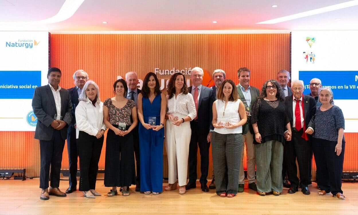 Premiados VI edición del Premio a la mejor iniciativa social en el ámbito energético. FUNDACIÓN NATURGY