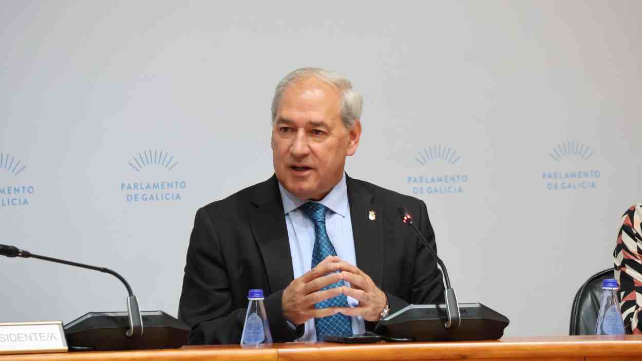 José Tomé, presidente de la Diputación de Lugo. EP