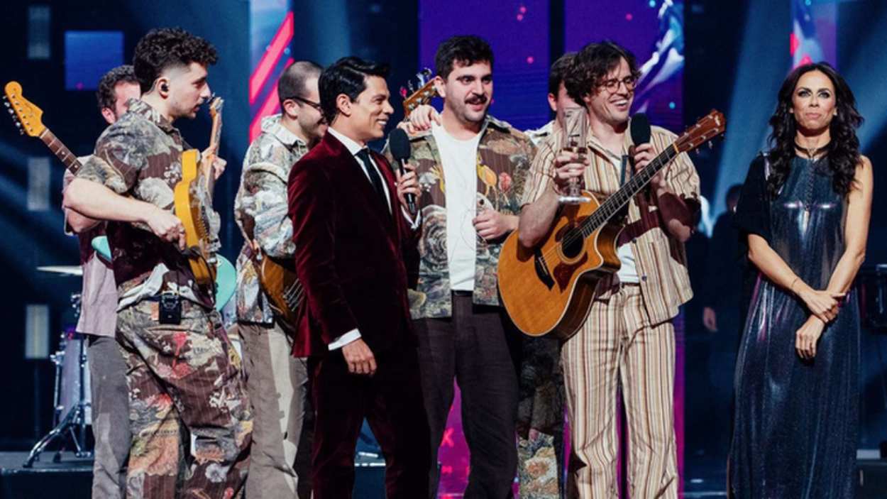 Napa, representantes de Portugal en Eurovisión en Festival da Cançao (Pedro Pina / RTP)