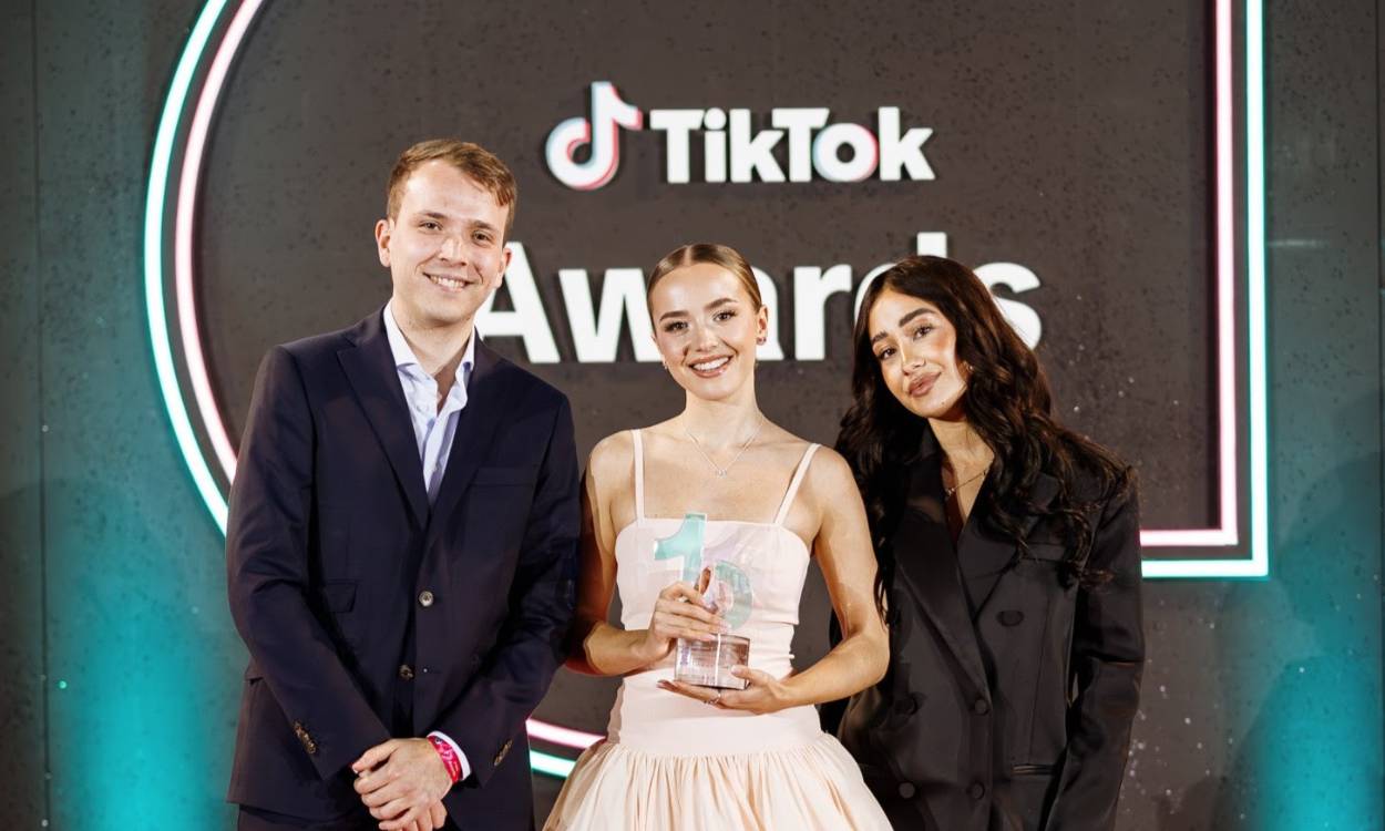 Fabiana Sevillano en los TikTok Awards 2025