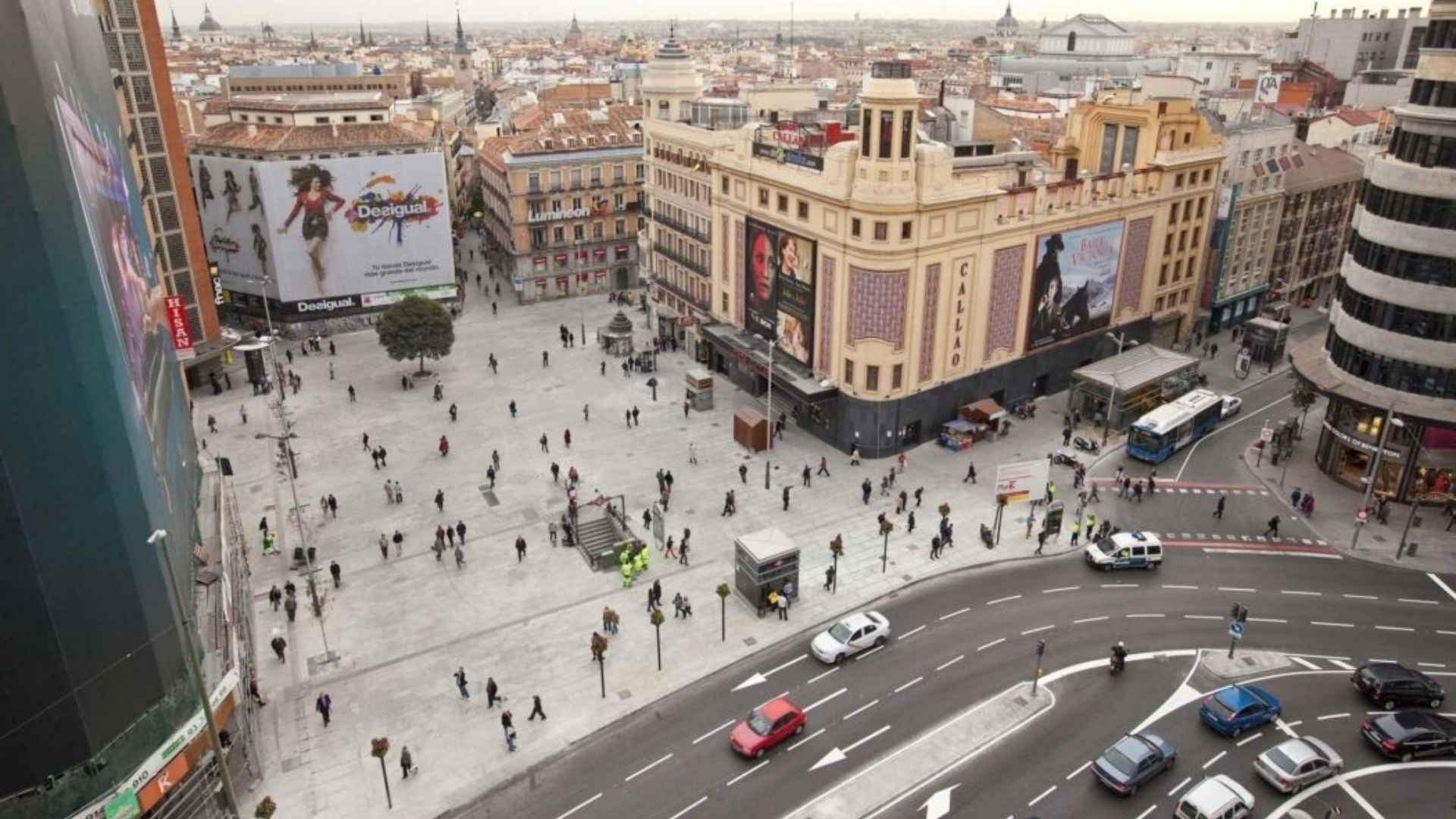 Plaza de Callao, Madrid. EP. 