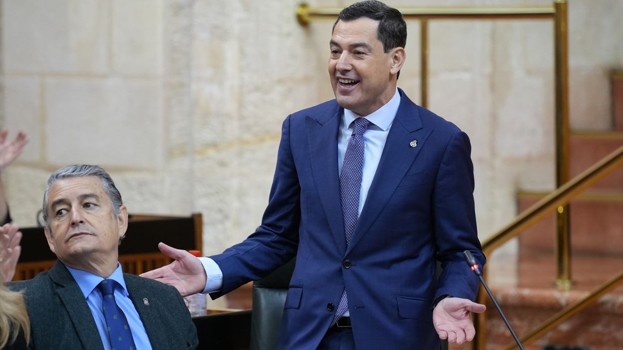 Presidente de la Junta de Andalucía, Juan Manuel Moreno Bonilla / EP