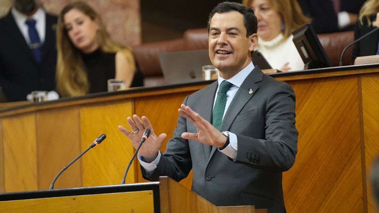 Presidente de la Junta de Andalucía, Juan Manuel Moreno Bonilla / EP