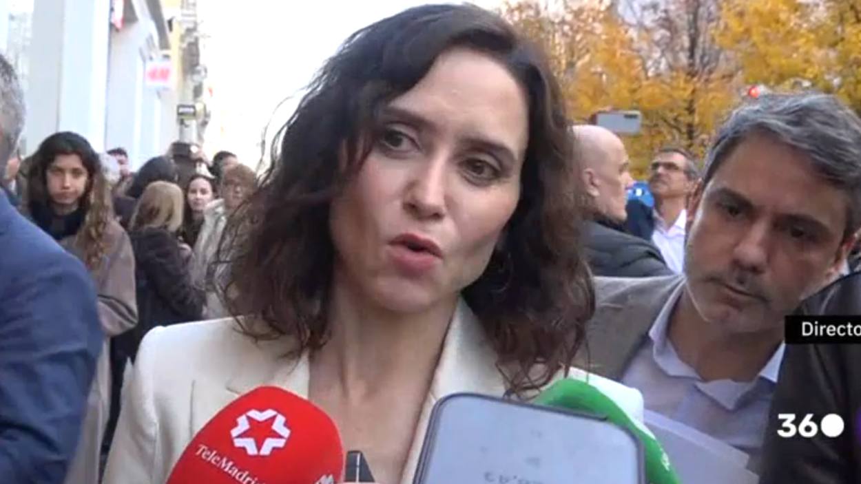 Isabel Díaz Ayuso en 'Mañaneros 360'