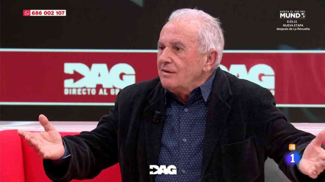 Víctor Manuel en 'Directo al grano'. RTVE