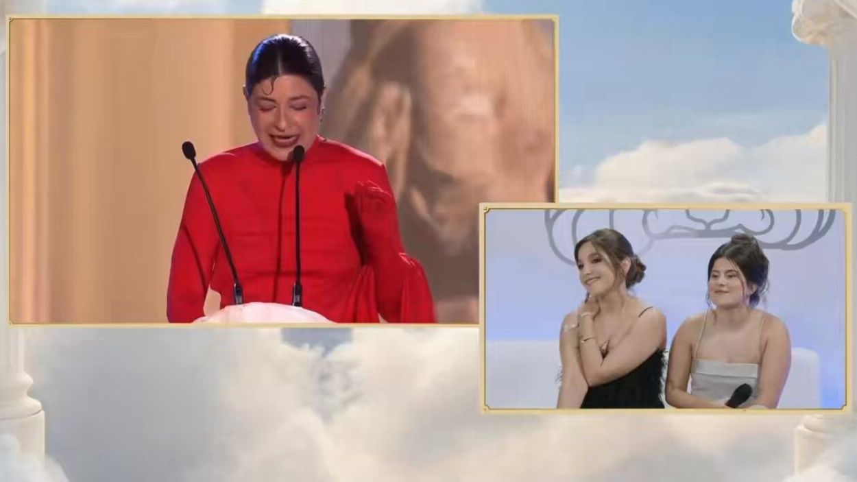 Nerea de las Heras en los Premios Ídolo. X