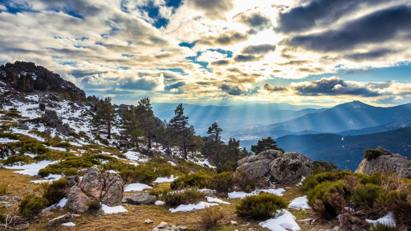 Vista panorámica de Navacerrada Vista panorámica de Navacerrada