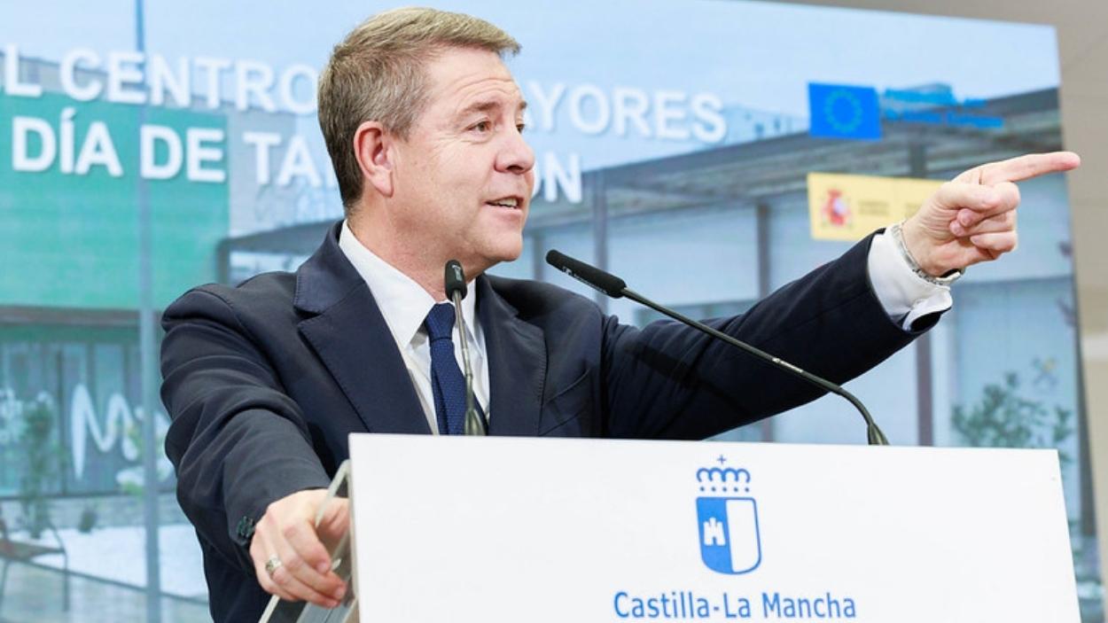 Emiliano García-Page, presidente de Castilla-La Mancha. JCCM.
