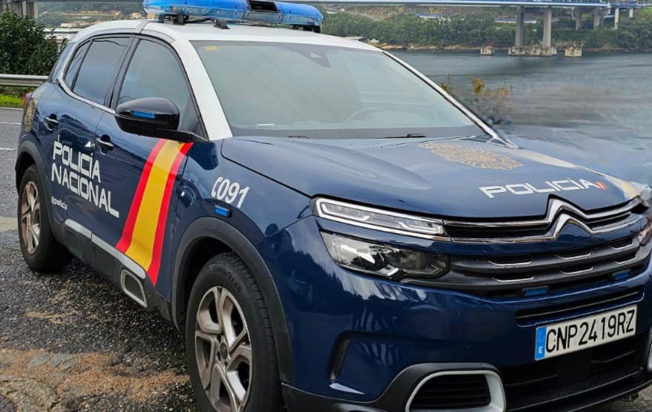 Vehículo de la Policía Nacional de Vigo. (Foto: Policía Nacional)