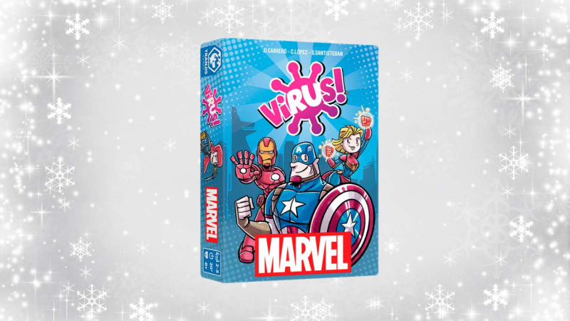 Virus Marvel, juego de mesa para niños en Navidad Virus Marvel, juego de mesa para niños en Navidad