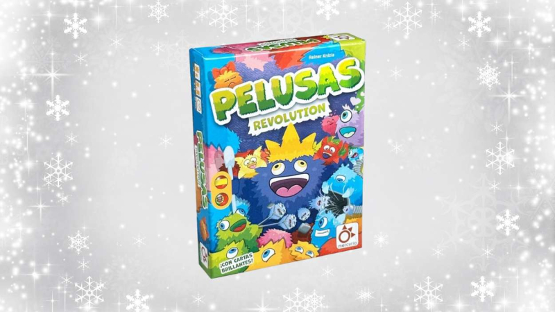 Pelusas Revolution, juego de mesa para niños en Navidad Pelusas Revolution, juego de mesa para niños en Navidad