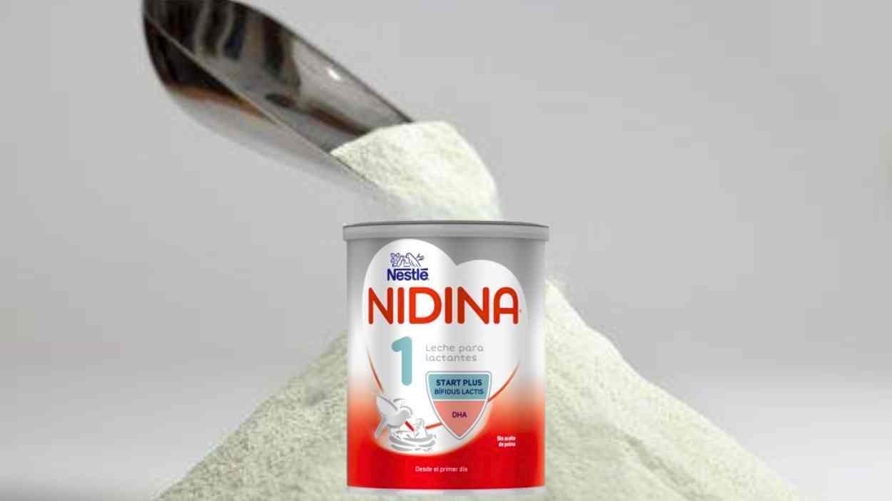 Bote Nestlé Nidina 800 gramos. Nestlé