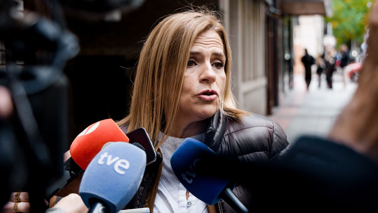 La secretaria de Igualdad del PSOE, Pilar Bernabé. EP.