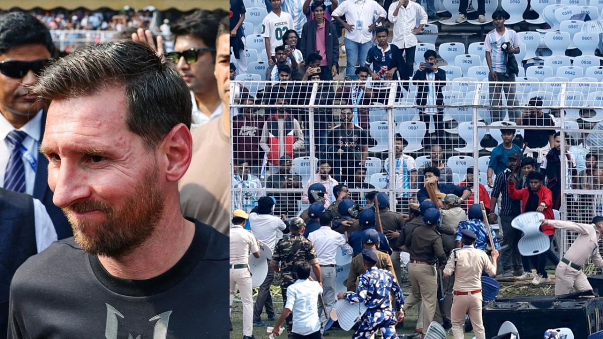 Messi y los disturbios en Calcuta| Montaje propio
