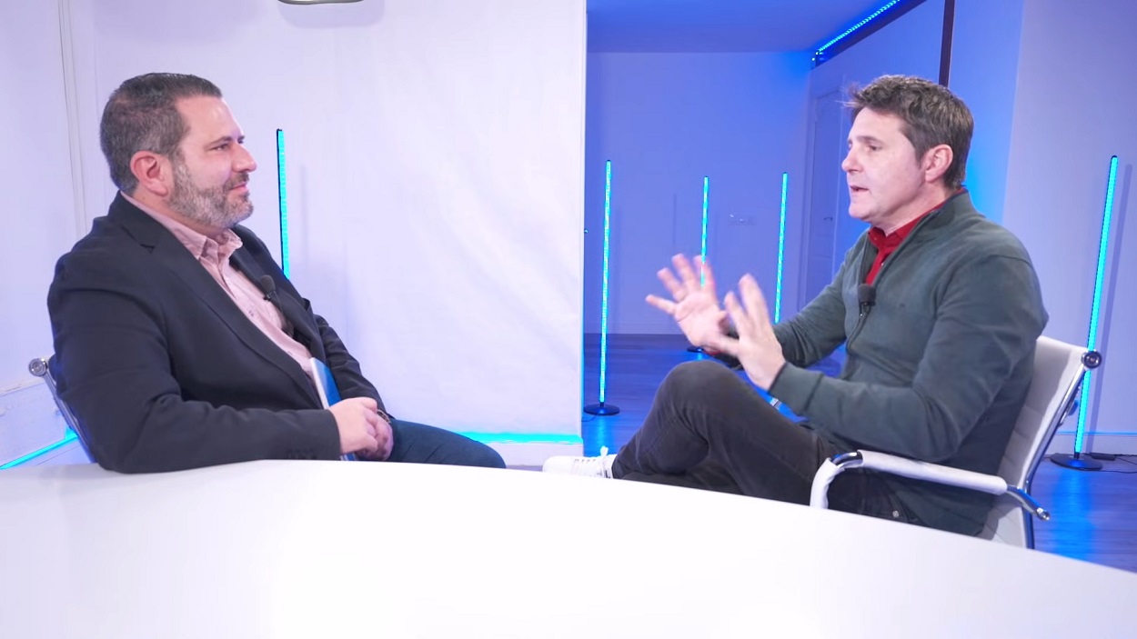 Chema Garrido y Jesús Cintora.