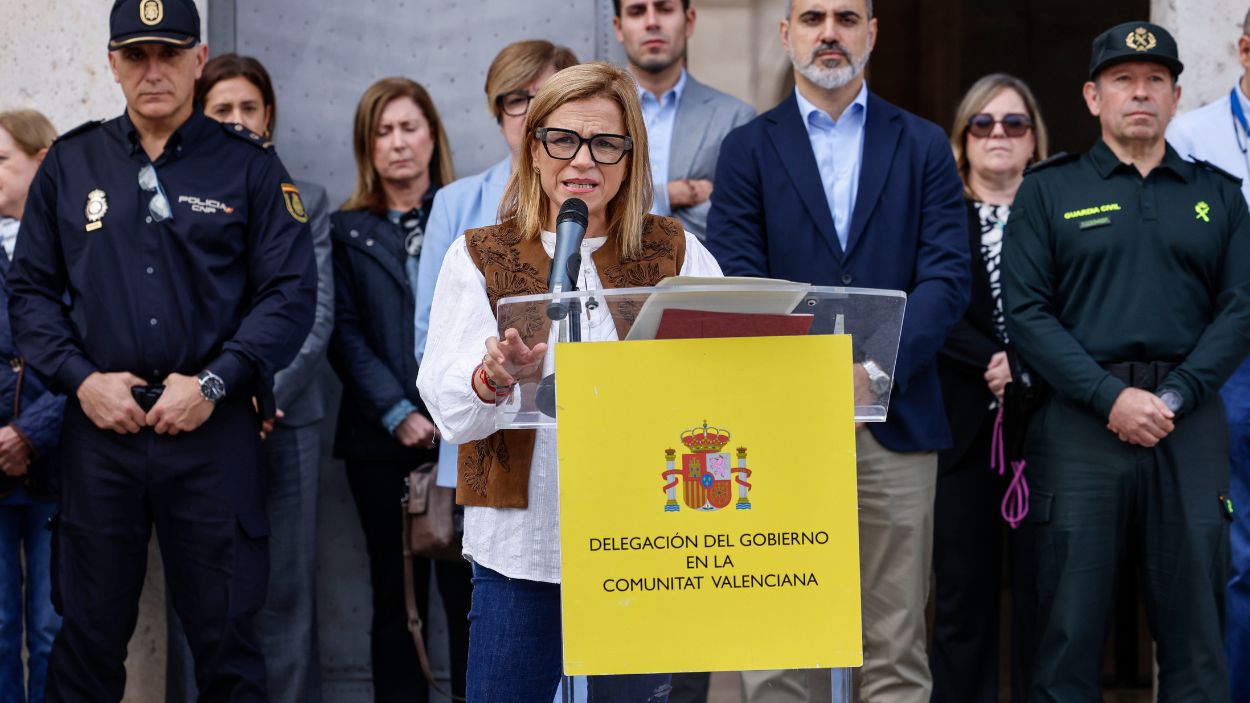 La delegada del Gobierno en la Comunitat, Pilar Bernabé. EP.