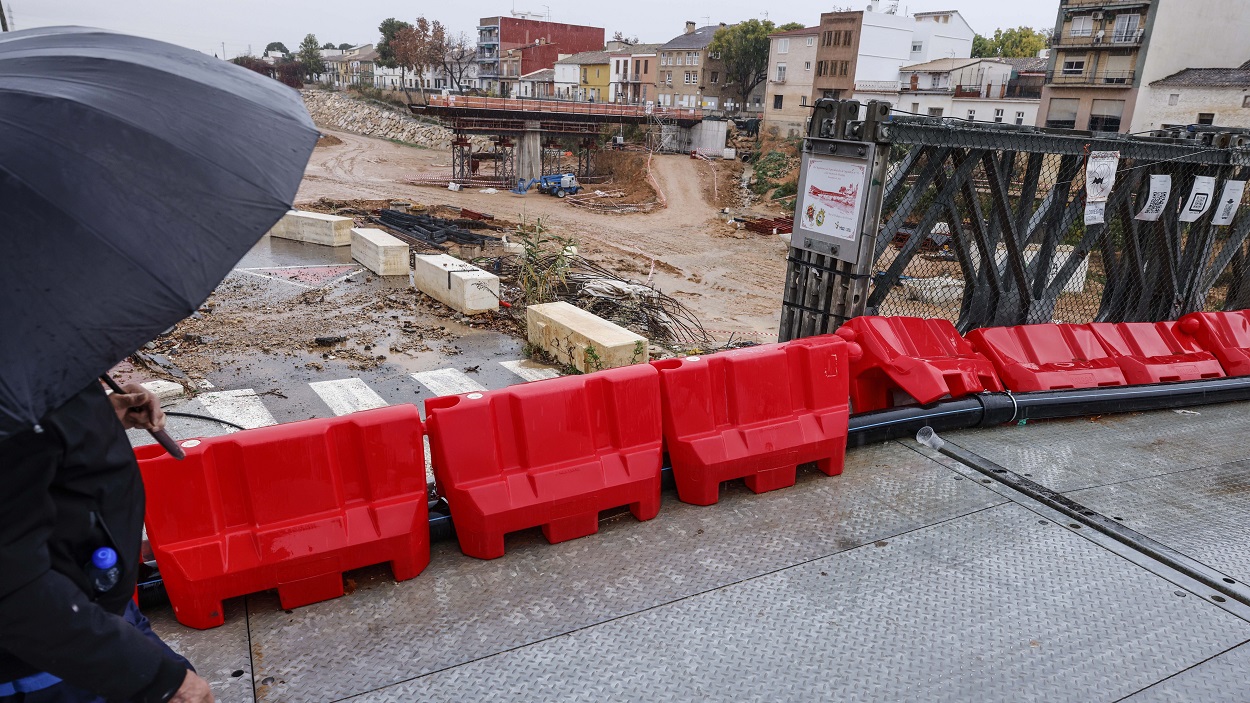 Situación de alerta roja por la borrasca 'Emilia'. EP