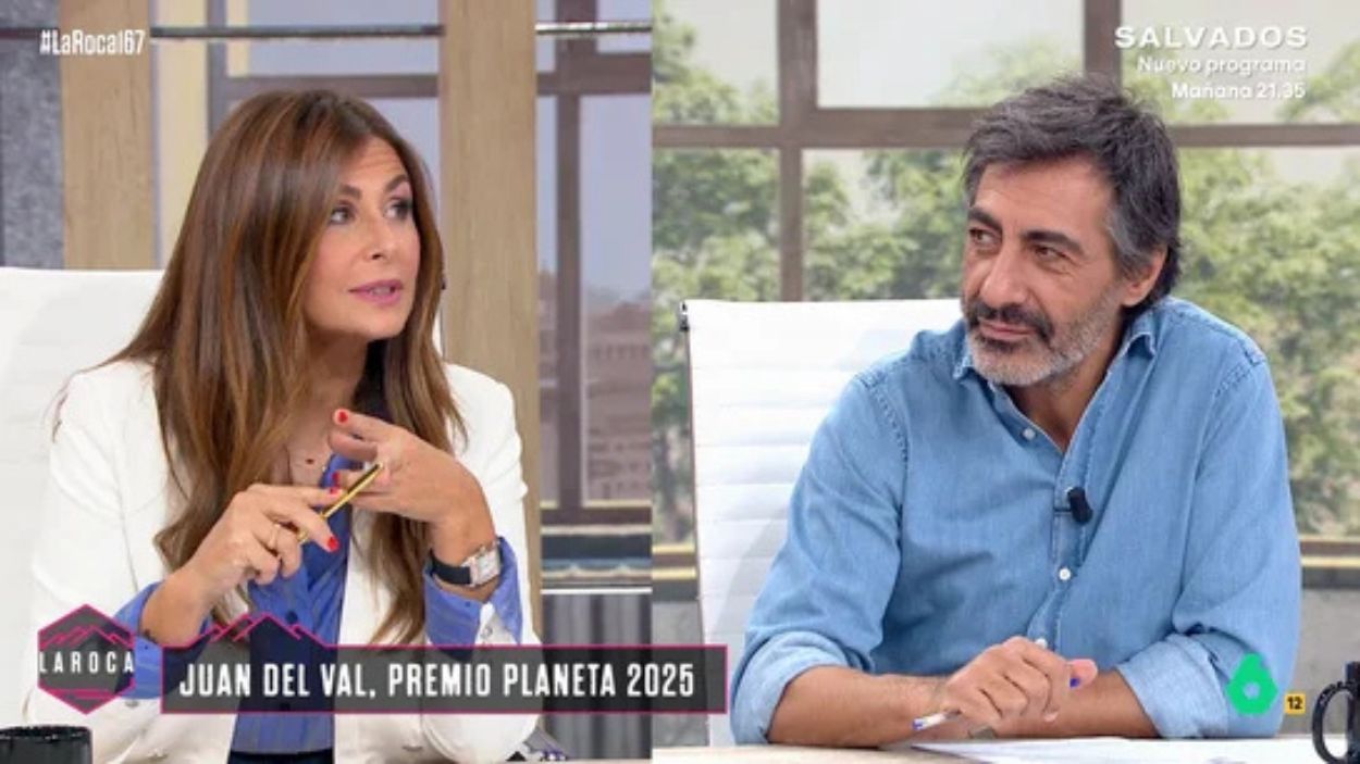 Nuria Roca y Juan del Val en 'La Roca' Atresmedia