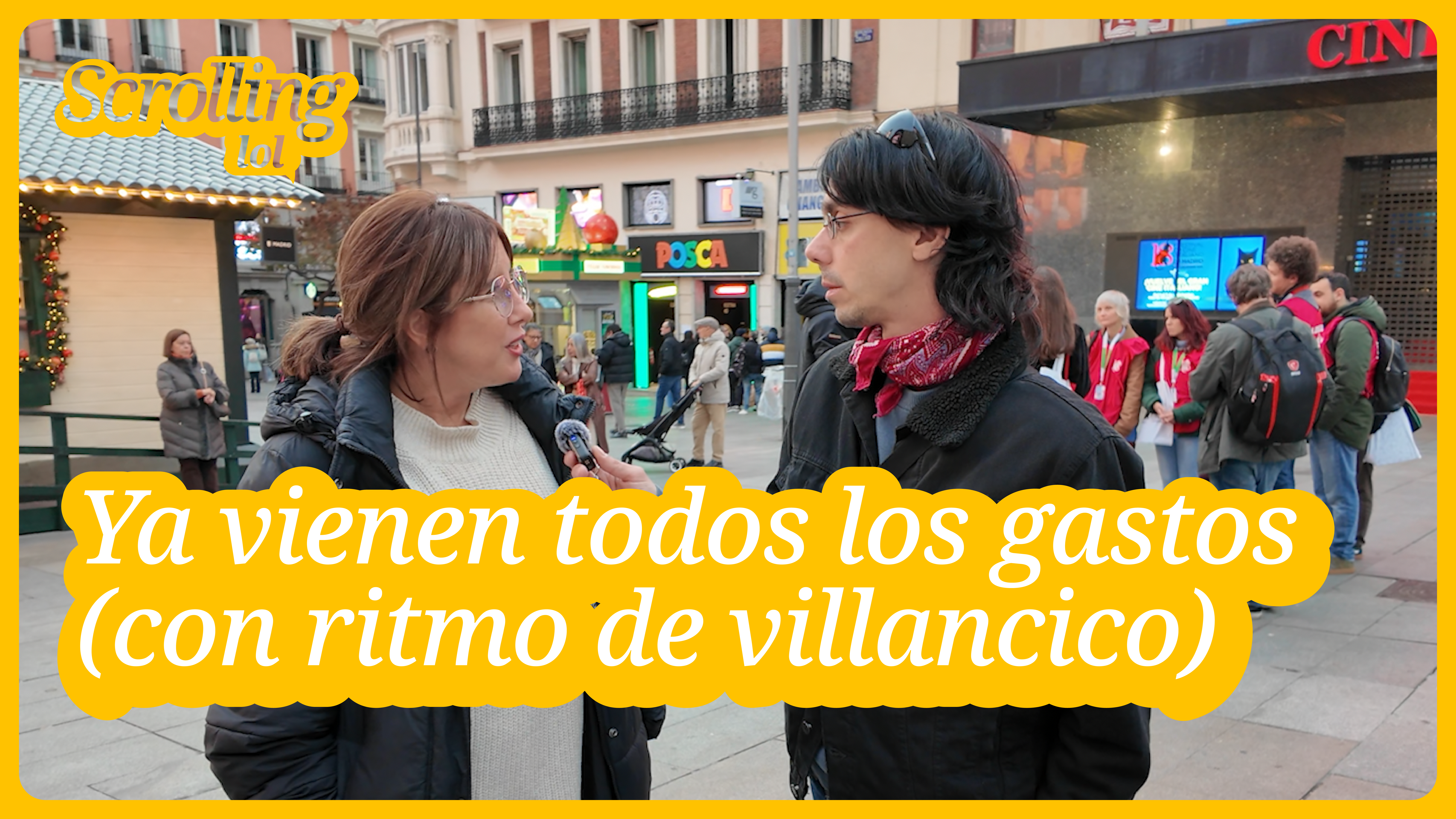 Ya vienen todos los gastos (con ritmo de villancico)