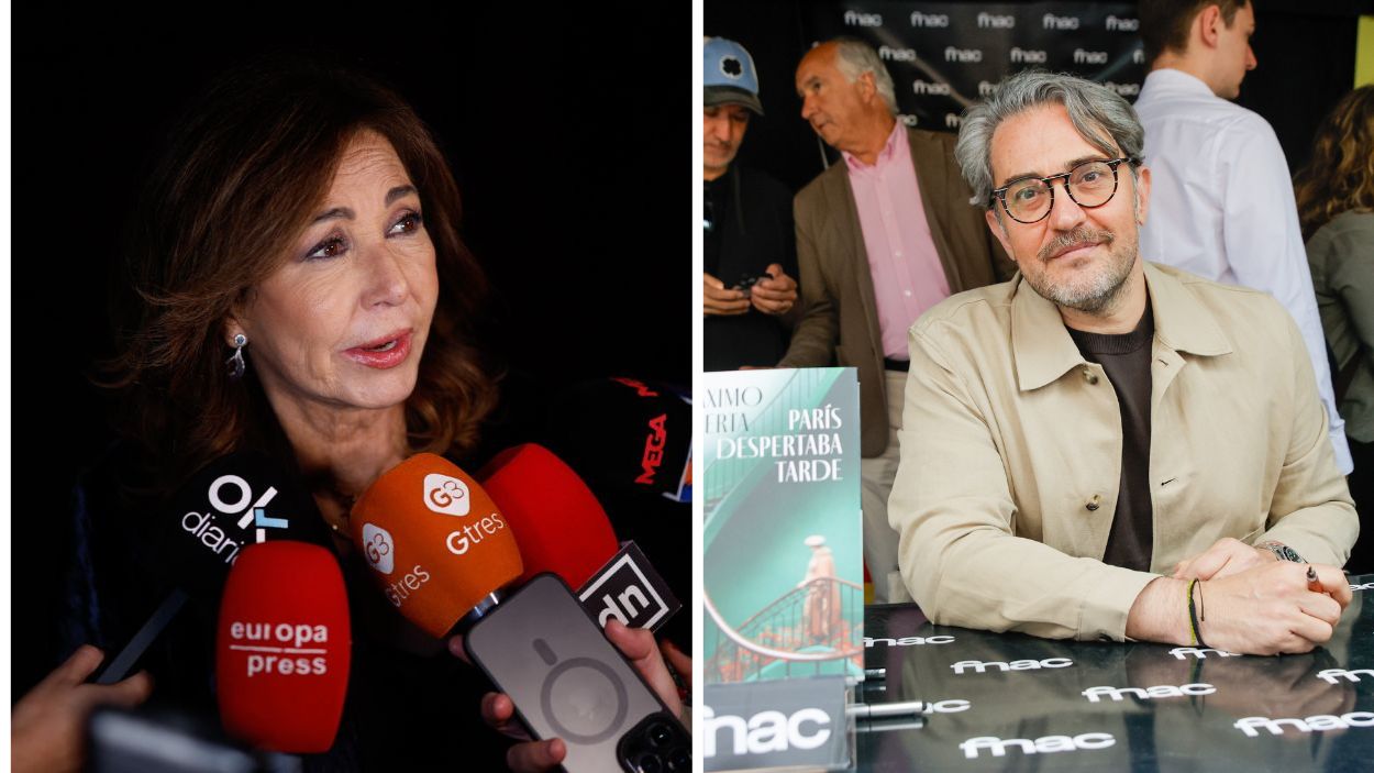La periodista Ana Rosa Quintana y el periodista y escritor Máximo Huerta. EP.