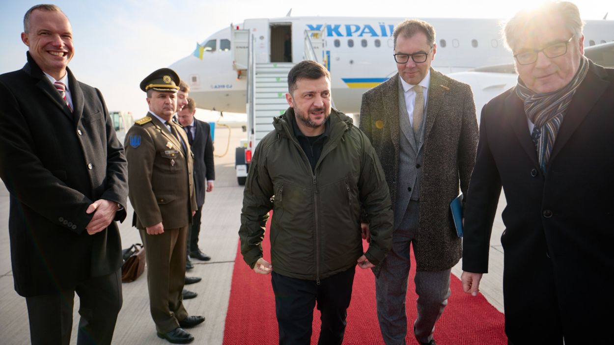 El presidente de Ucrania, Volodimir Zelenski. EP.