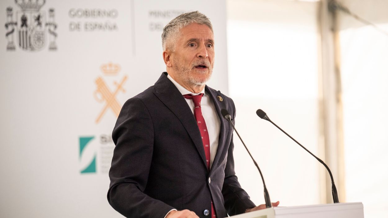 El ministro del Interior, Fernando Grande-Marlaska. EP.