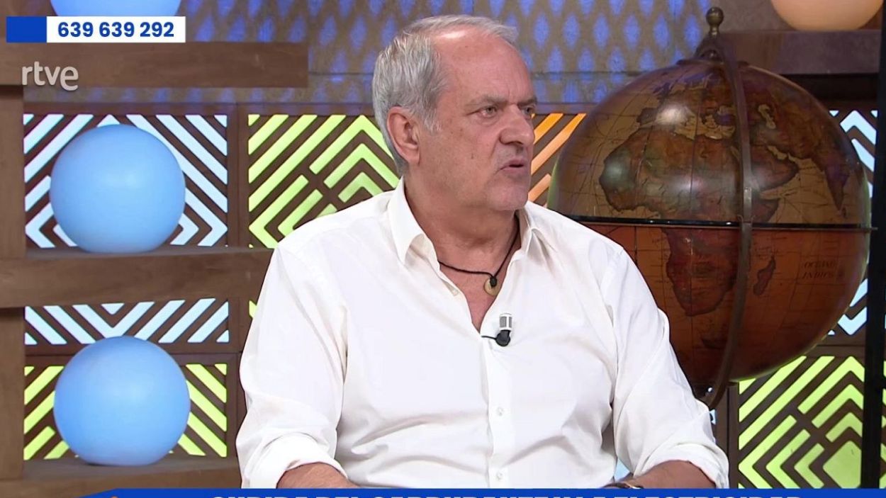 Javier Aroca en 'Malas Lenguas'. TVE