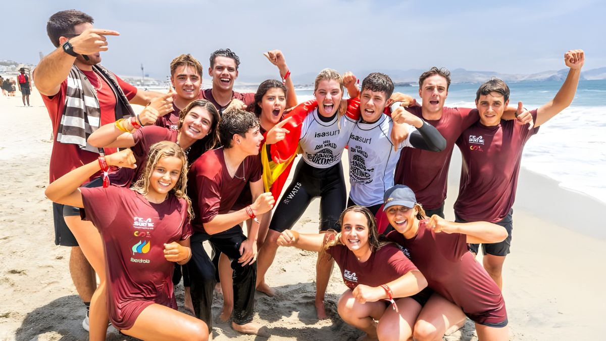 La selección española de surf sub-18| ISAsurf
