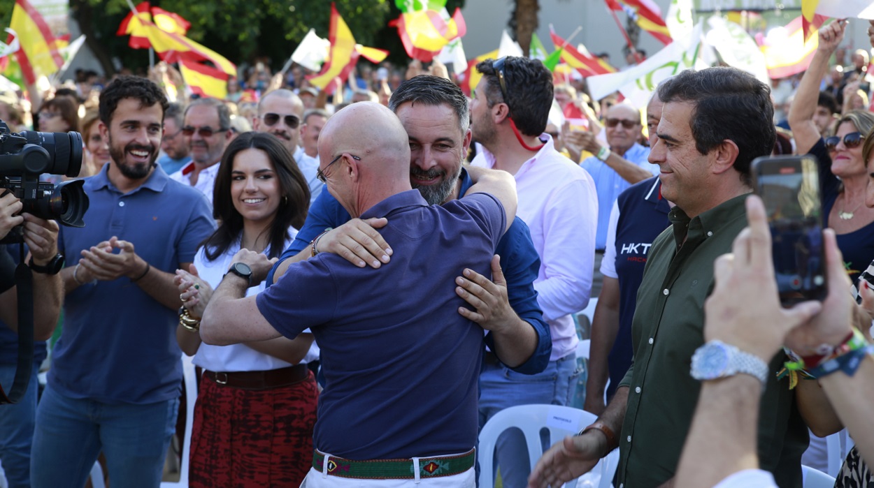 Santiago Abascal y Jorge Buxadé. EP