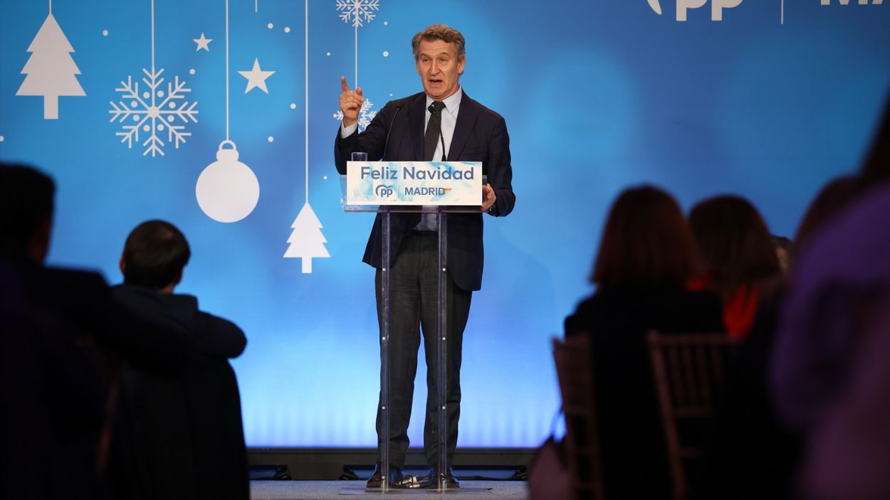Presidente del Partido Popular, Alberto Núñez Feijóo / EP