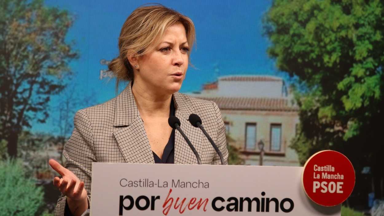 Ana Isabel Abengózar, portavoz del PSOE de Castilla-La Mancha.