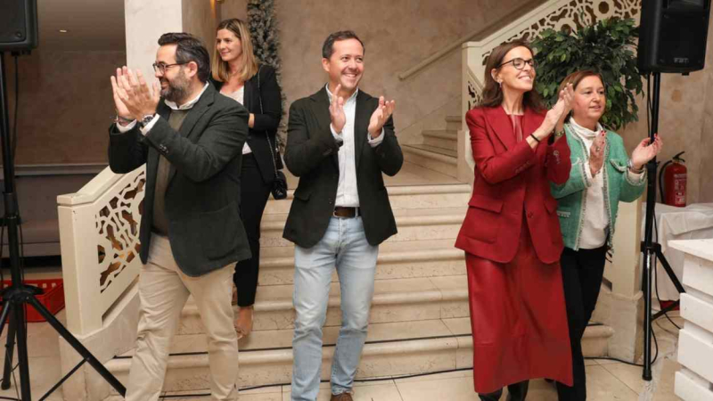 Una celebración que estuvo presidida por Carmen Fúnez, Paco Núñez y Carlos Velázquez. PP. Una celebración que estuvo presidida por Carmen Fúnez, Paco Núñez y Carlos Velázquez. PP.