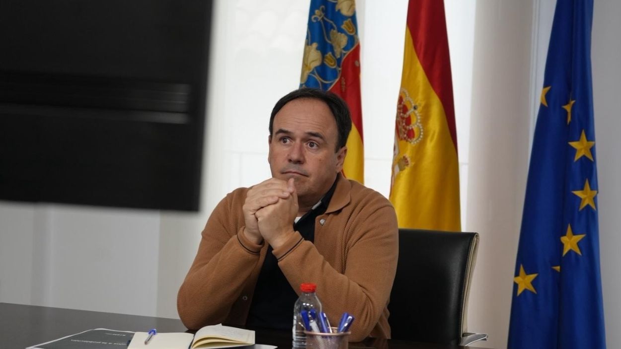 El presidente de la Generalitat Valenciana, Juanfran Pérez Llorca. EP.