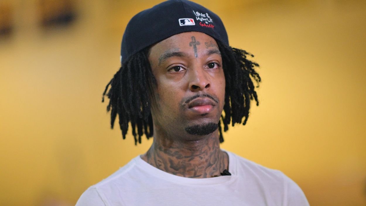 21 Savage en un evento el pasado año