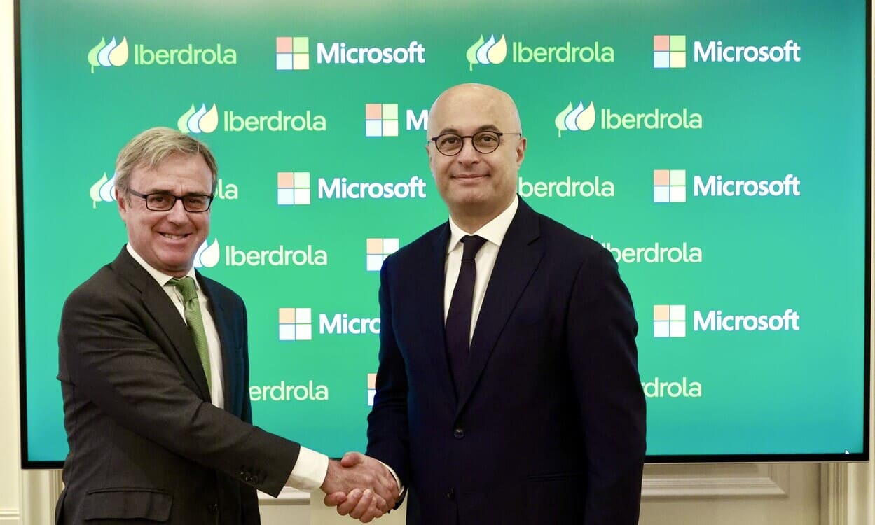 Microsoft e Iberdrola llegan a una nueva alianza estratégica para profundizar en proyectos de energía e inteligencia artificial. IBERDROLA
