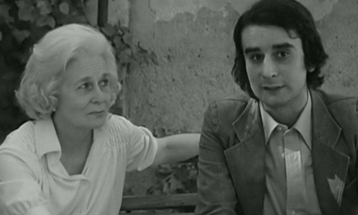 Felicidad Blanc y Luis María Panero.