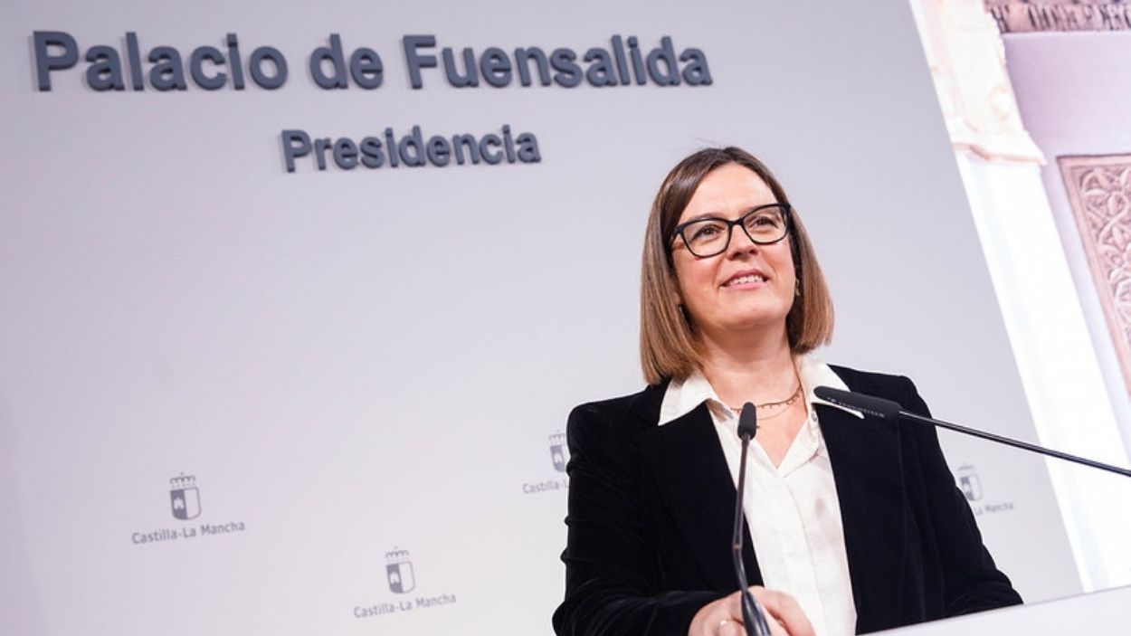 Esther Padilla, consejera Portavoz. JCCM.