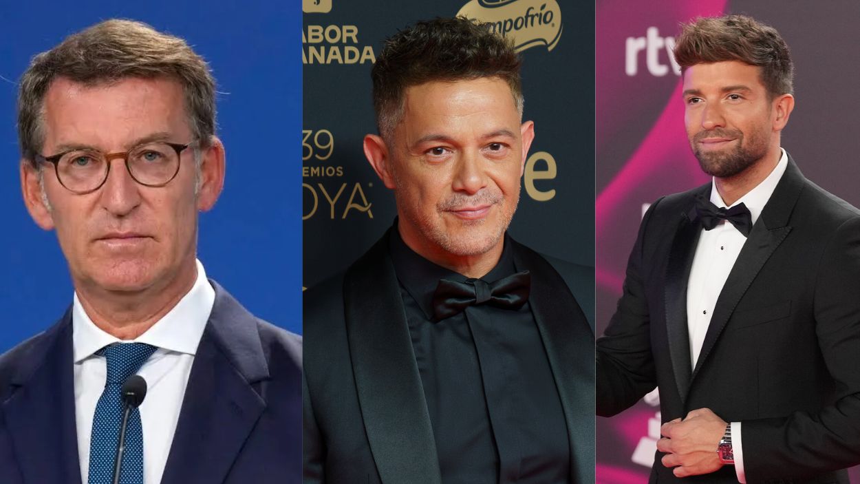 Pablo Alborán y Alejandro Sanz responden a Feijóo