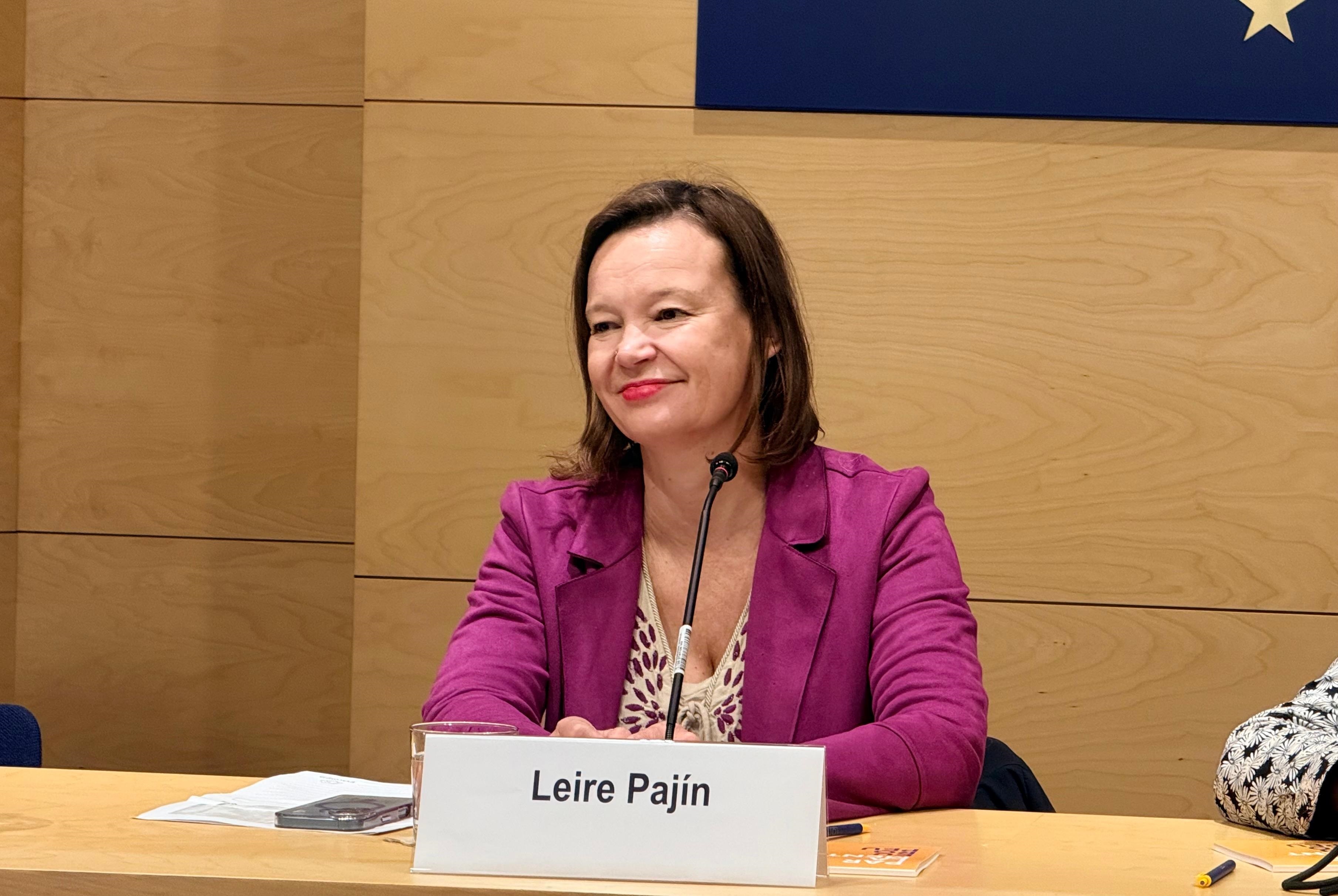 La eurodiputada socialista Leire Pajín. EP/Archivo.