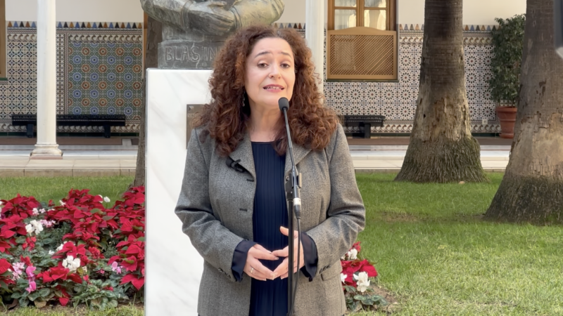 Inma Nieto, portavoz de Por Andalucía / EP Inma Nieto, portavoz de Por Andalucía / EP