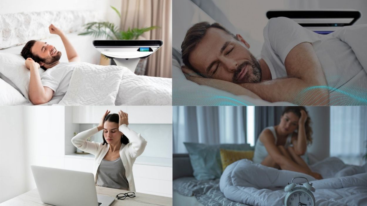 Imágenes de recurso sobre descanso y sueño.