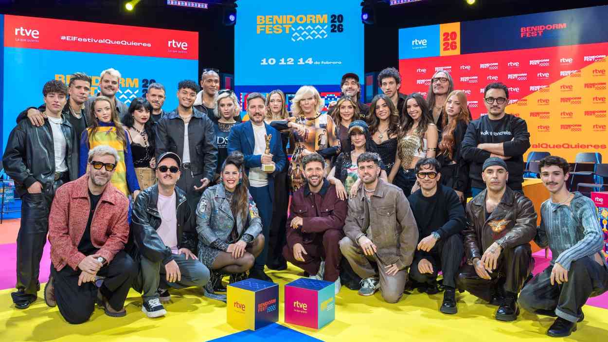Los participantes del Benidorm Fest 2026