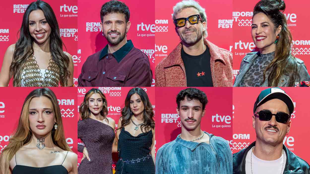 Algunos de los participantes del Benidorm Fest 2026 (RTVE)