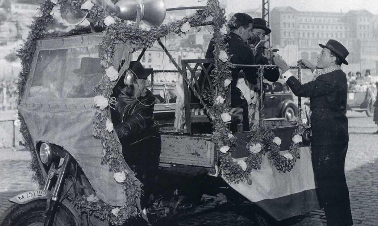 Escena de Plácido, el filme navideño de Berlanga.