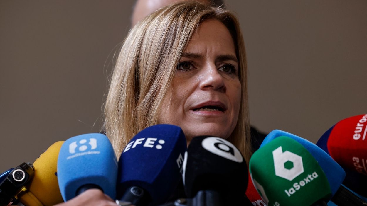 La delegada del Gobierno y secretaria de Igualdad del PSOE, Pilar Bernabé. EP.